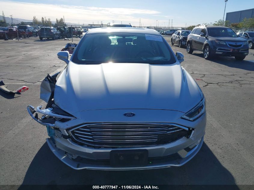 2017 Ford Fusion Hybrid Se VIN: 3FA6P0LU8HR142411 Lot: 40777947