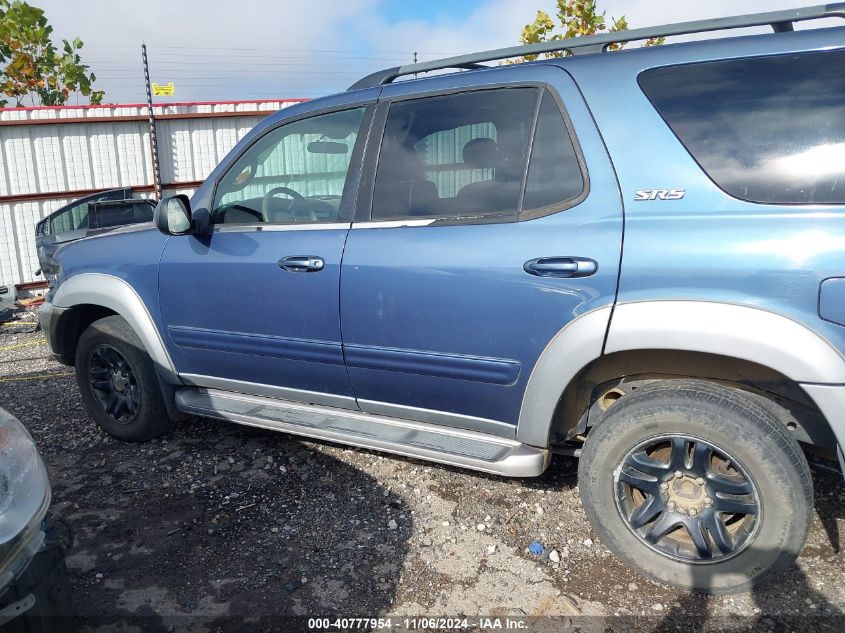 2004 Toyota Sequoia Sr5 V8 VIN: 5TDZT34A24S228426 Lot: 40777954