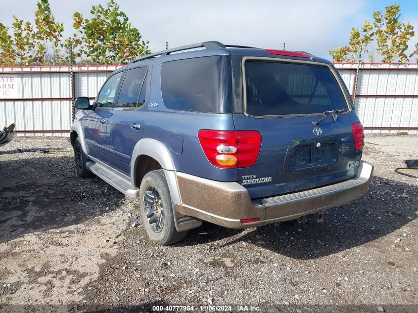 2004 Toyota Sequoia Sr5 V8 VIN: 5TDZT34A24S228426 Lot: 40777954