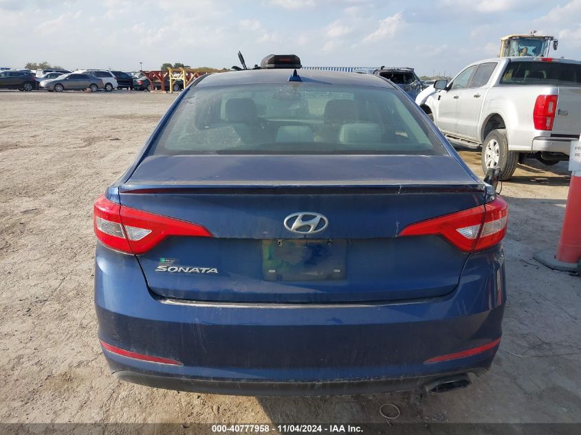 2016 Hyundai Sonata Se VIN: 5NPE24AF5GH276326 Lot: 40777958