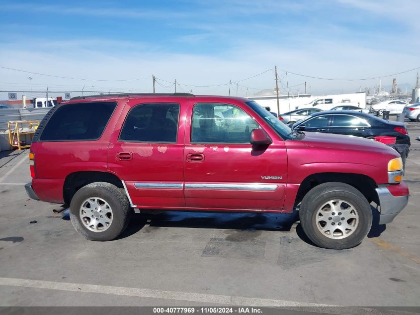 2004 GMC Yukon Sle VIN: 1GKEC13V14R172537 Lot: 40777969