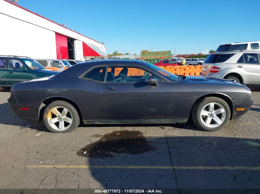 2013 Dodge Challenger Sxt Plus VIN: 2C3CDYAG1DH660193 Lot: 40777972