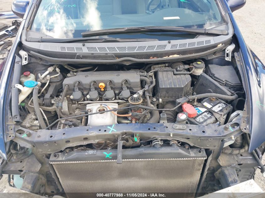 2009 Honda Civic Lx VIN: 19XFA16509E041832 Lot: 40777988