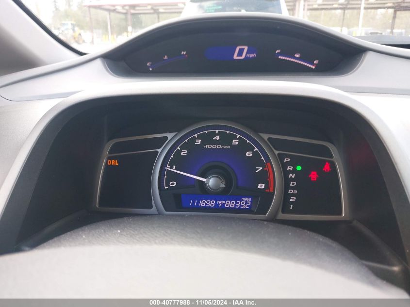 2009 Honda Civic Lx VIN: 19XFA16509E041832 Lot: 40777988