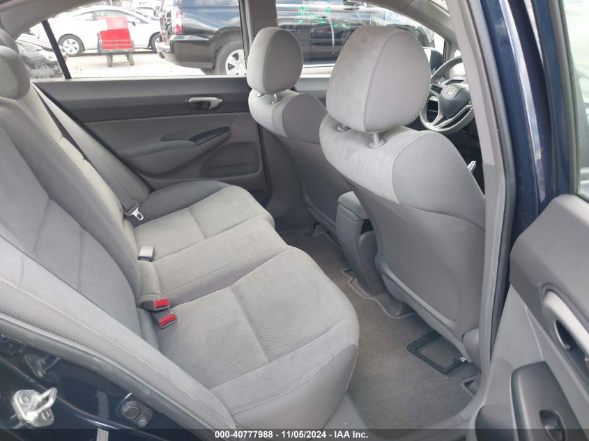 2009 Honda Civic Lx VIN: 19XFA16509E041832 Lot: 40777988