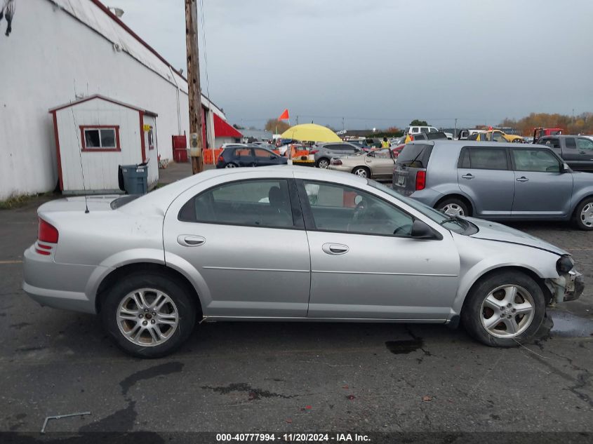 2005 Dodge Stratus Sxt VIN: 1B3EL46R35N701833 Lot: 40777994