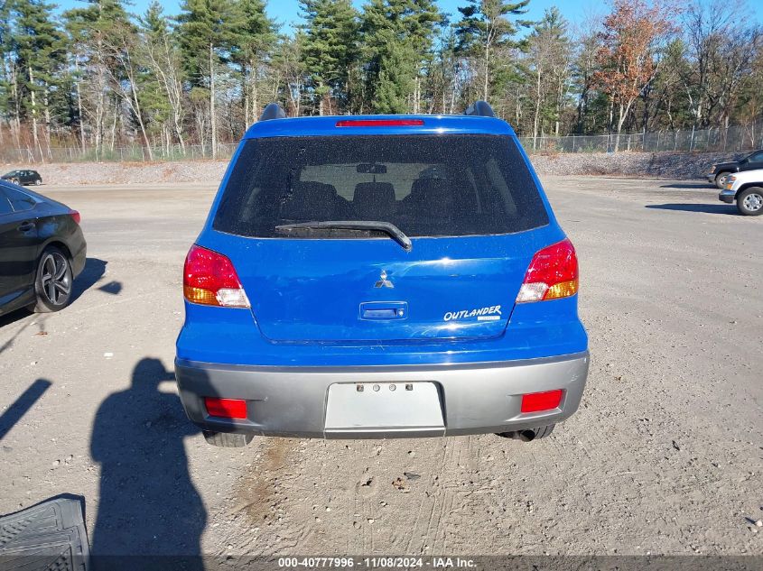 2004 Mitsubishi Outlander Ls VIN: JA4LZ31F94U060231 Lot: 40777996