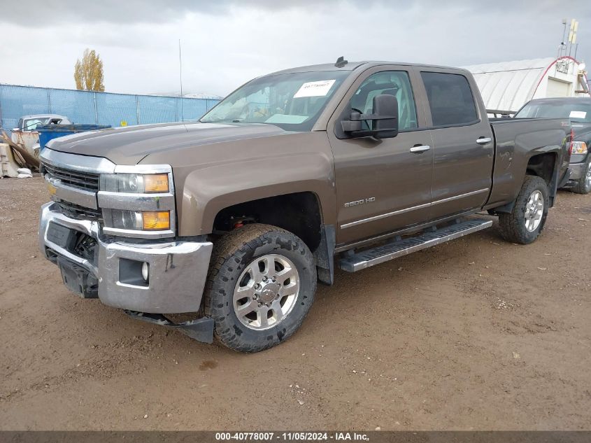 2015 Chevrolet Silverado 2500Hd Ltz VIN: 1GC1KWEG8FF164996 Lot: 40778007