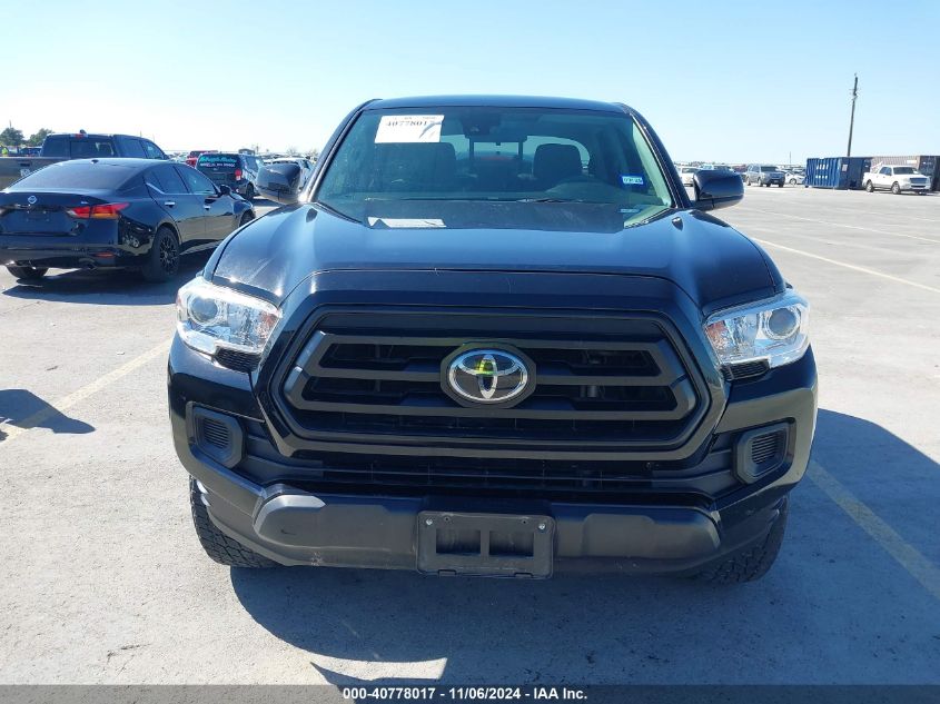 2021 Toyota Tacoma Sr VIN: 5TFAX5GN9MX190229 Lot: 40778017