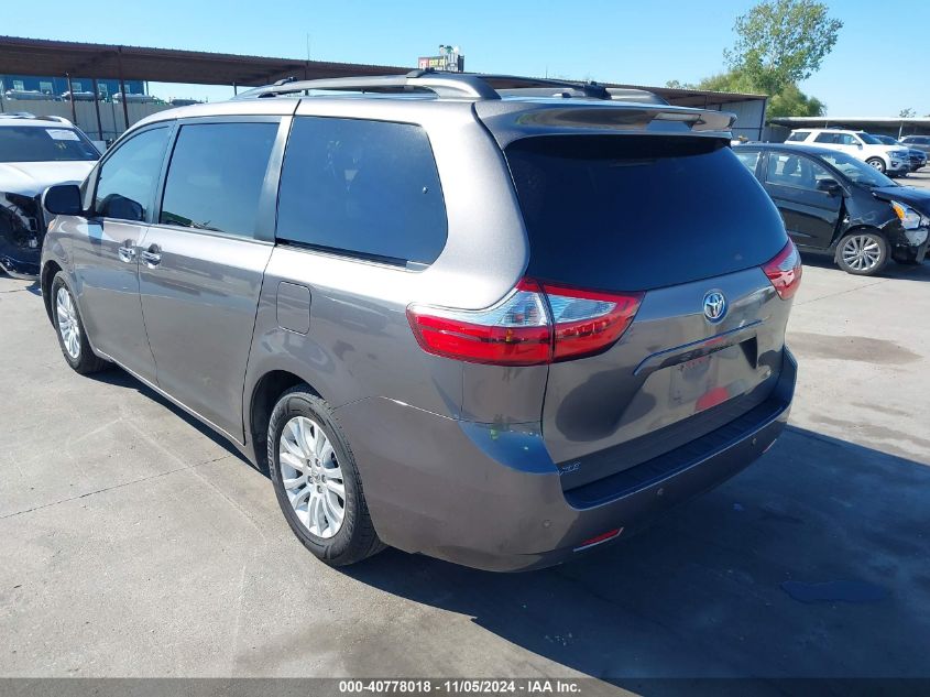 VIN 5TDYZ3DC9HS886455 2017 Toyota Sienna, Xle/Limited no.3