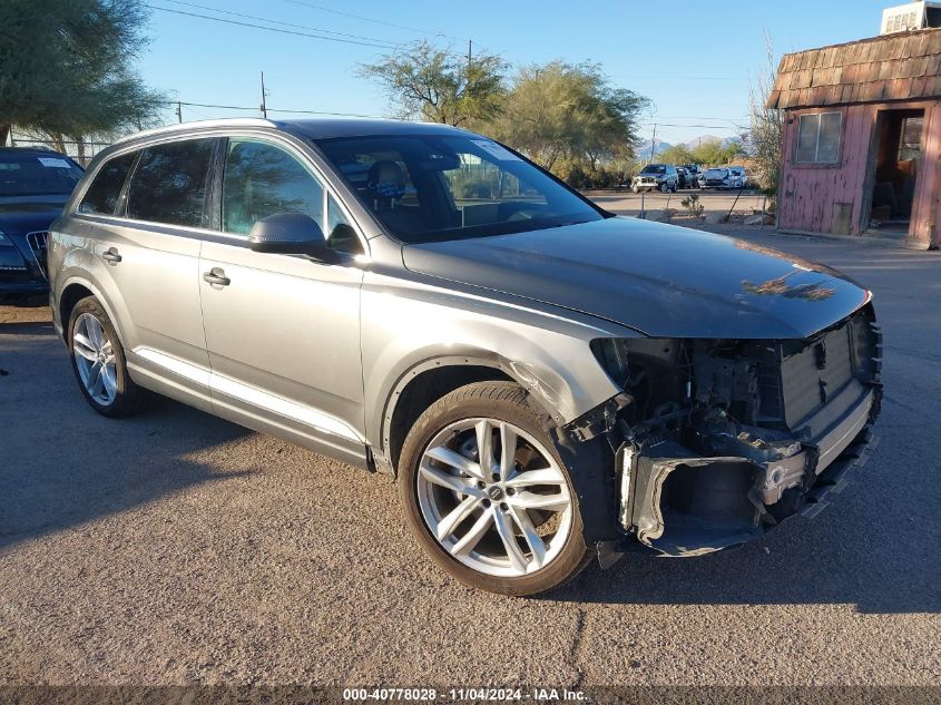 2017 Audi Q7 3.0T Premium VIN: WA1VAAF73HD009223 Lot: 40778028