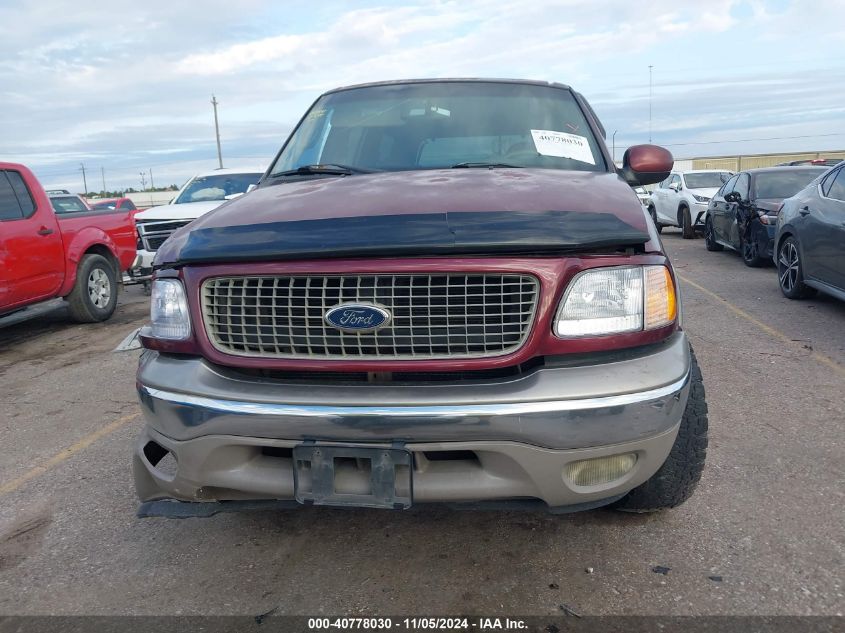 2000 Ford Expedition Eddie Bauer VIN: 1FMRU17L7YLC42128 Lot: 40778030