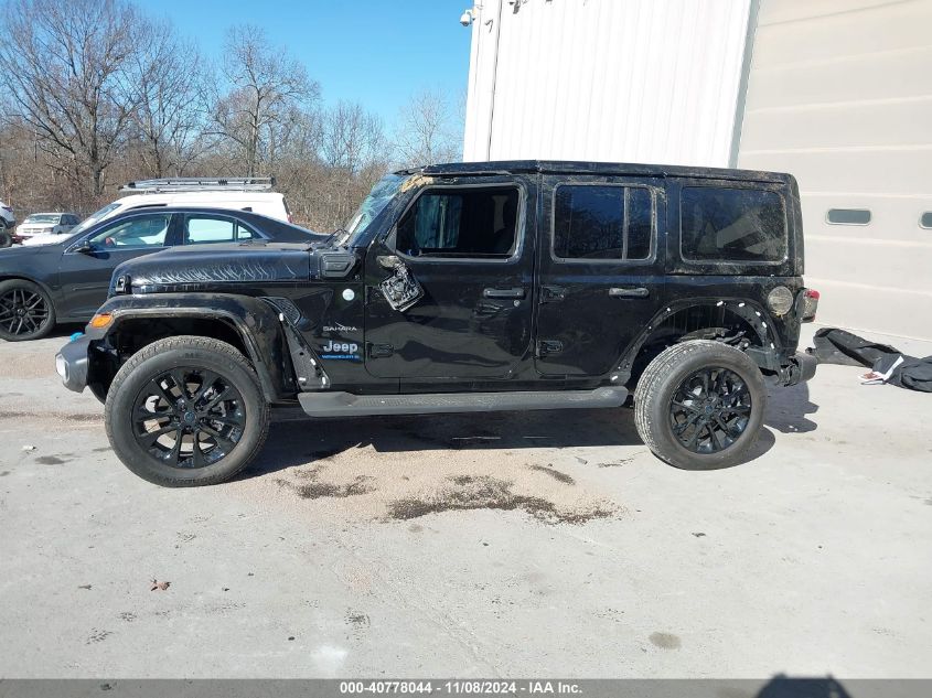 2024 Jeep Wrangler 4Xe Sahara 4Xe VIN: 1C4RJXP6XRW317656 Lot: 40778044