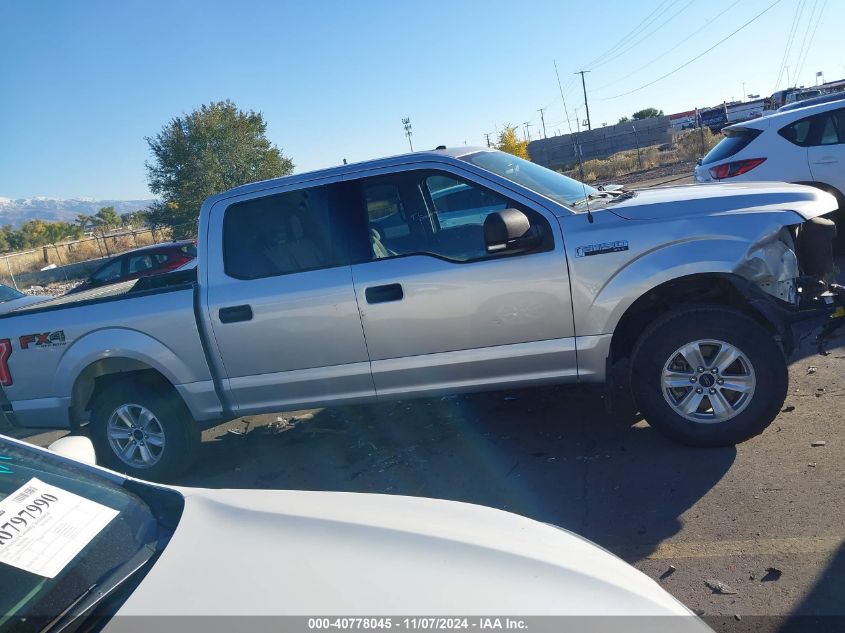 2017 Ford F-150 Xlt VIN: 1FTEW1EF5HFC15941 Lot: 40778045