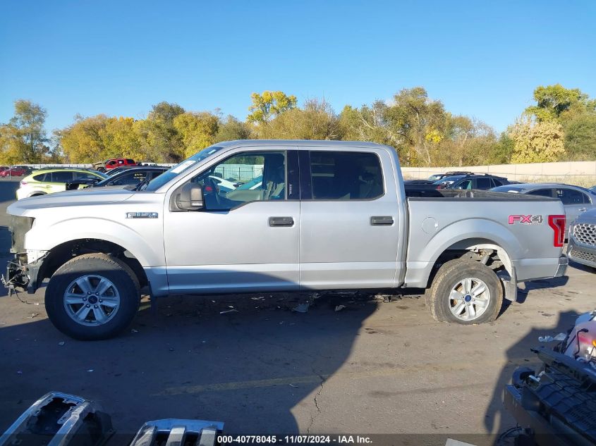 2017 Ford F-150 Xlt VIN: 1FTEW1EF5HFC15941 Lot: 40778045