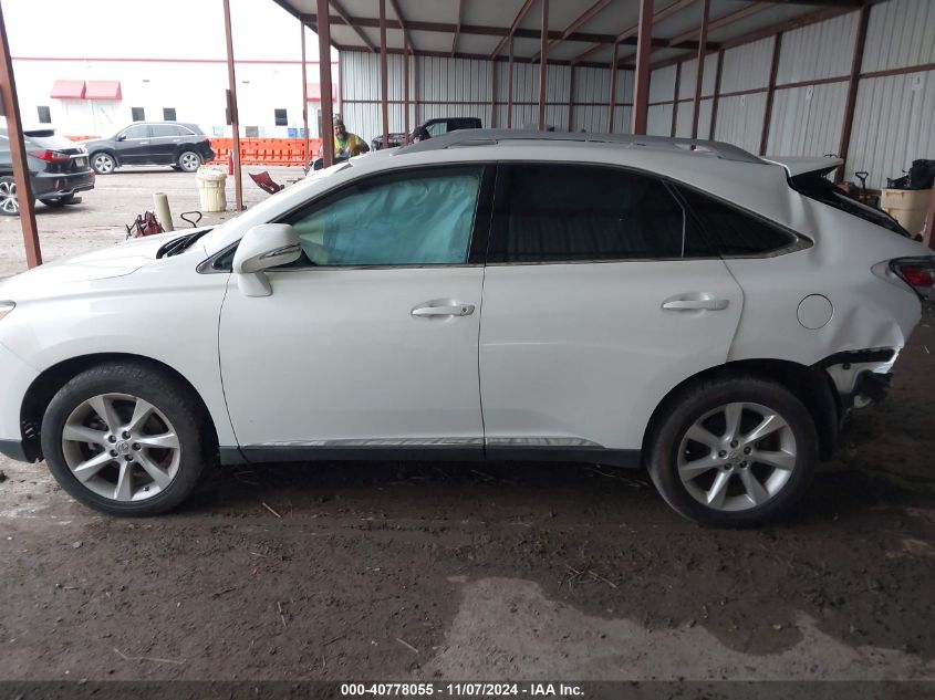 2010 Lexus Rx 350 VIN: 2T2ZK1BA9AC011630 Lot: 40778055