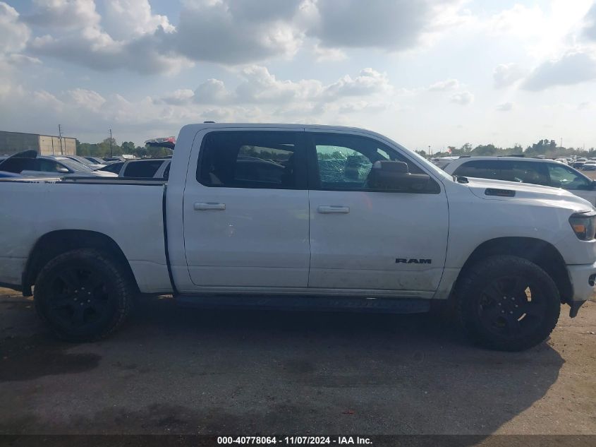 2021 Ram 1500 Big Horn 4X4 5'7 Box VIN: 1C6SRFFM2MN740418 Lot: 40778064