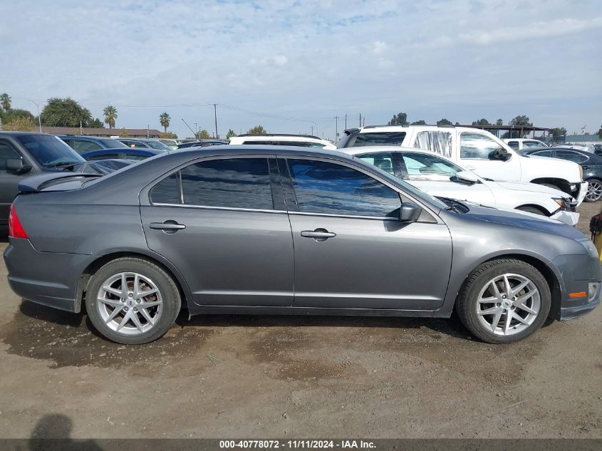 2012 Ford Fusion Sel VIN: 3FAHP0JA1CR310755 Lot: 40778072