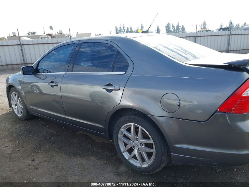 2012 Ford Fusion Sel VIN: 3FAHP0JA1CR310755 Lot: 40778072