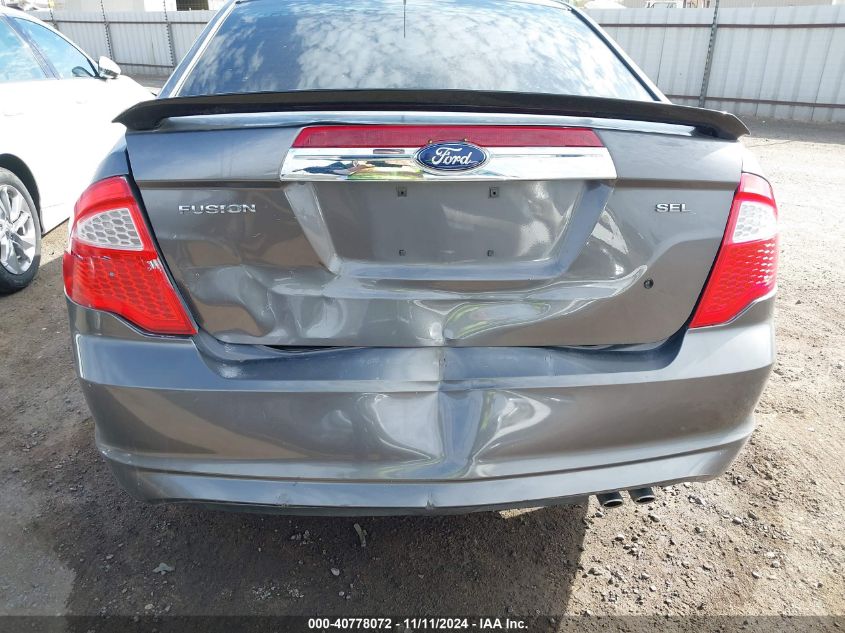 2012 Ford Fusion Sel VIN: 3FAHP0JA1CR310755 Lot: 40778072