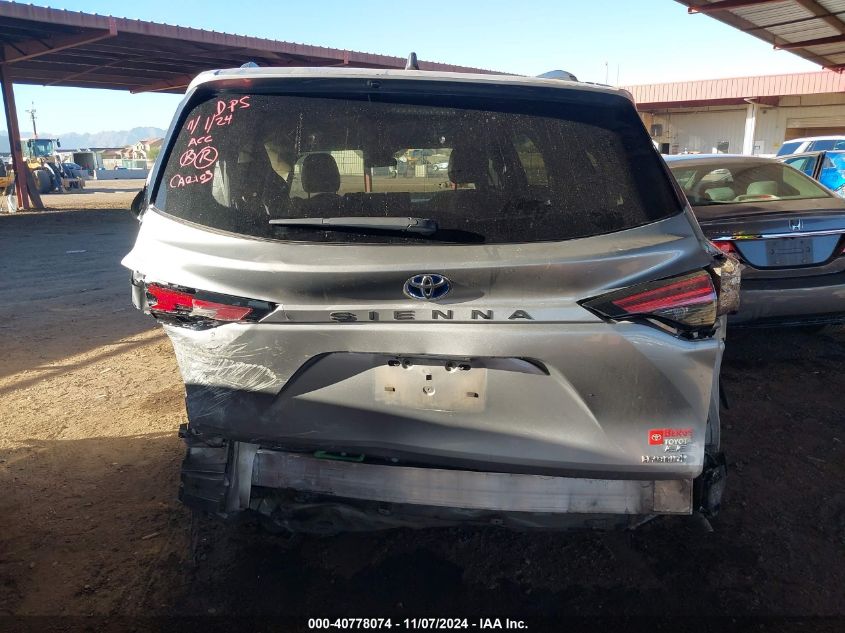 2021 Toyota Sienna Le VIN: 5TDKRKEC5MS074756 Lot: 40778074