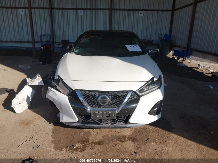 2022 Nissan Maxima Platinum Xtronic Cvt VIN: 1N4AA6FV8NC507215 Lot: 40778076