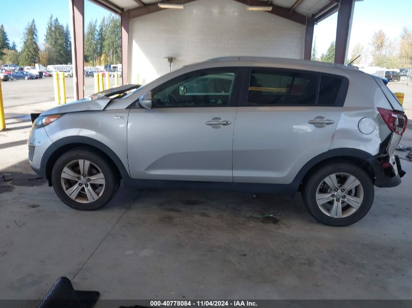 2011 Kia Sportage Lx VIN: KNDPBCA26B7076794 Lot: 40778084