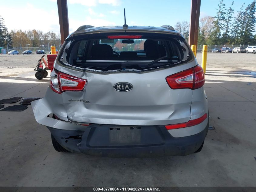 2011 Kia Sportage Lx VIN: KNDPBCA26B7076794 Lot: 40778084