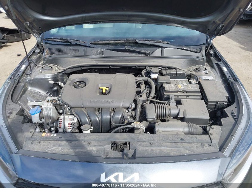 2022 Kia Forte Lxs VIN: 3KPF24ADXNE490684 Lot: 40778116