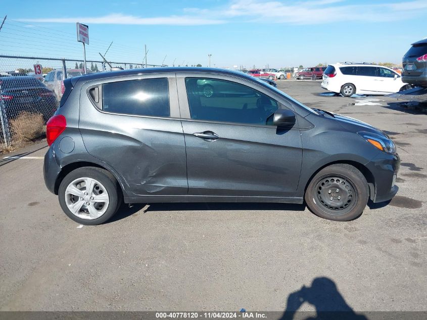 2020 Chevrolet Spark Fwd Ls Automatic VIN: KL8CB6SA5LC424883 Lot: 40778120