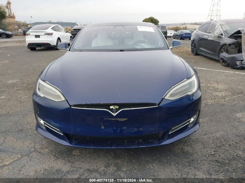 2018 Tesla Model S 100D/75D/P100D VIN: 5YJSA1E2XJF291390 Lot: 40778125