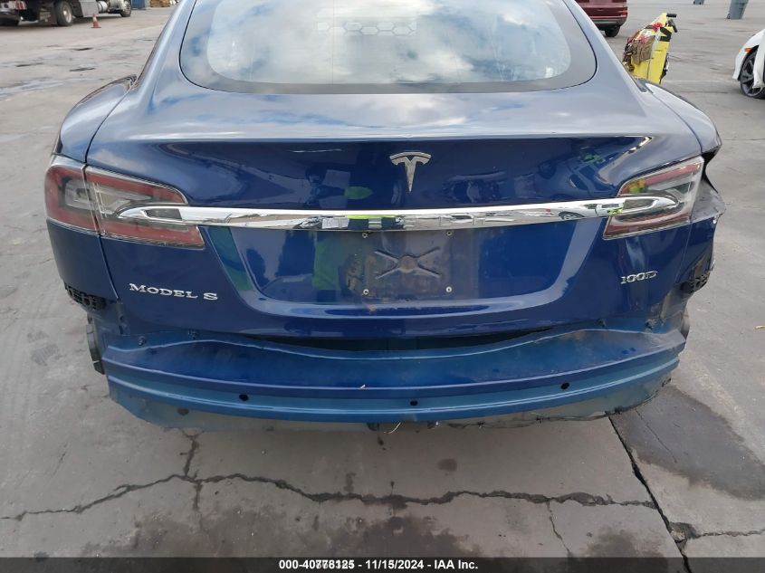 2018 Tesla Model S 100D/75D/P100D VIN: 5YJSA1E2XJF291390 Lot: 40778125