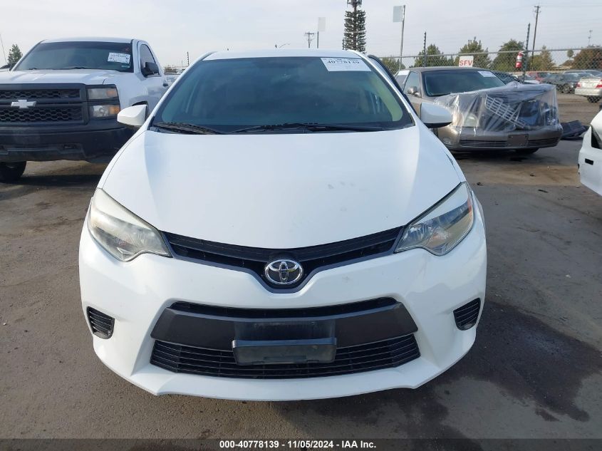 2016 TOYOTA COROLLA LE - 5YFBURHE4GP387850