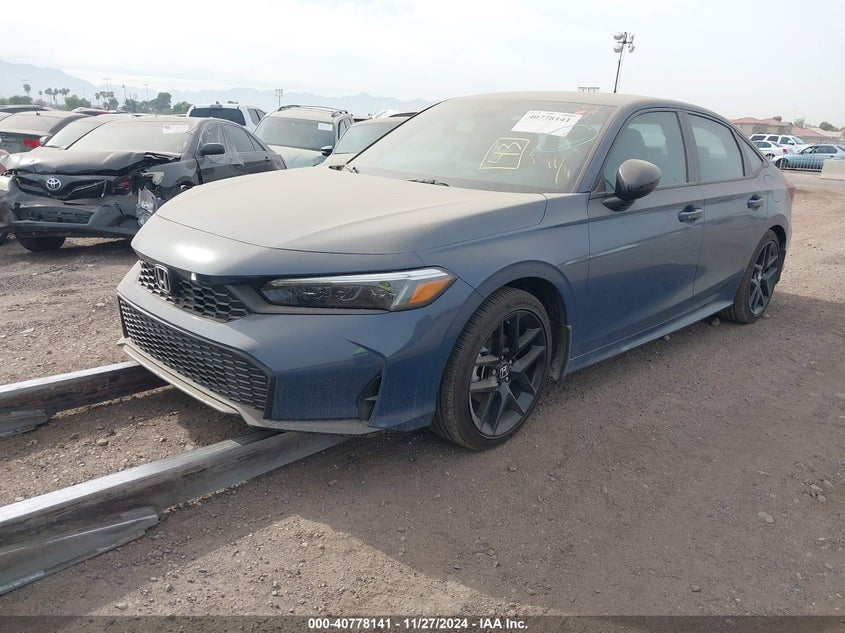 Vin: 2hgfe2f54sh526366, lot: 41267622, honda civic sport 20252