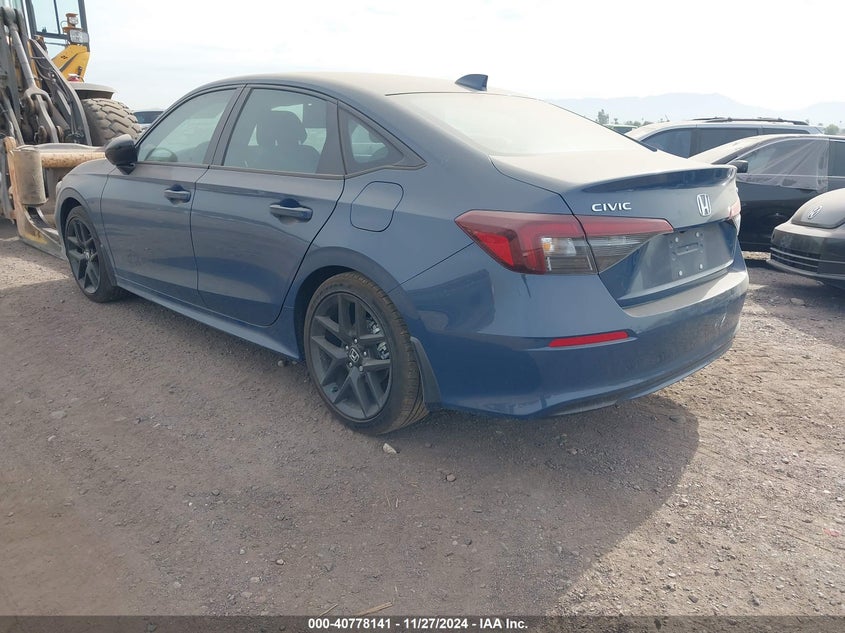 Vin: 2hgfe2f54sh526366, lot: 41267622, honda civic sport 20253