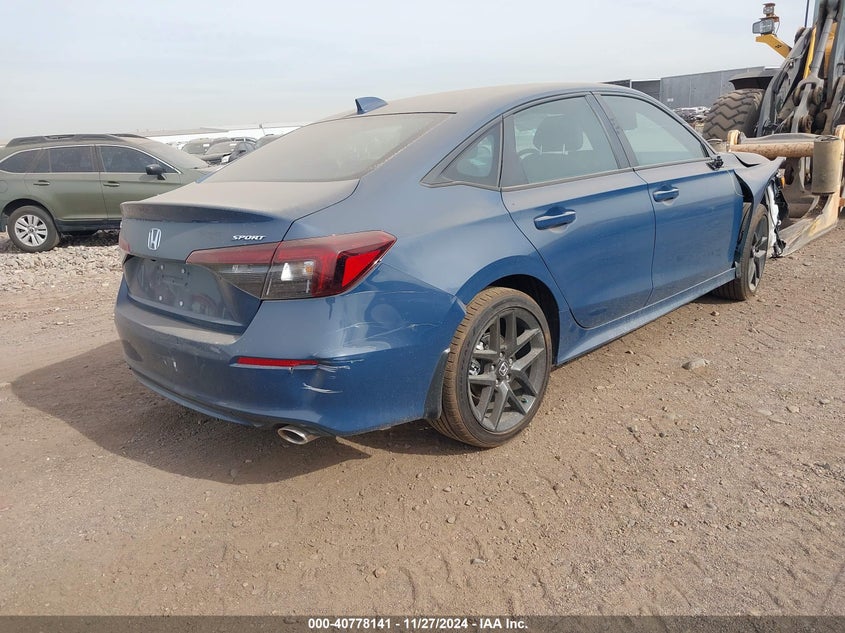 Vin: 2hgfe2f54sh526366, lot: 41267622, honda civic sport 20254
