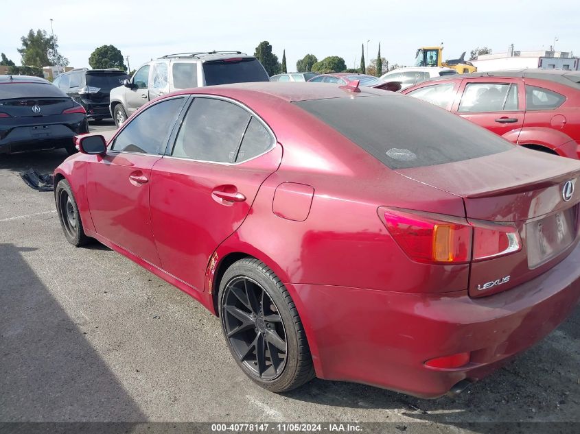 2010 Lexus Is 250 VIN: JTHBF5C24A5109291 Lot: 40778147