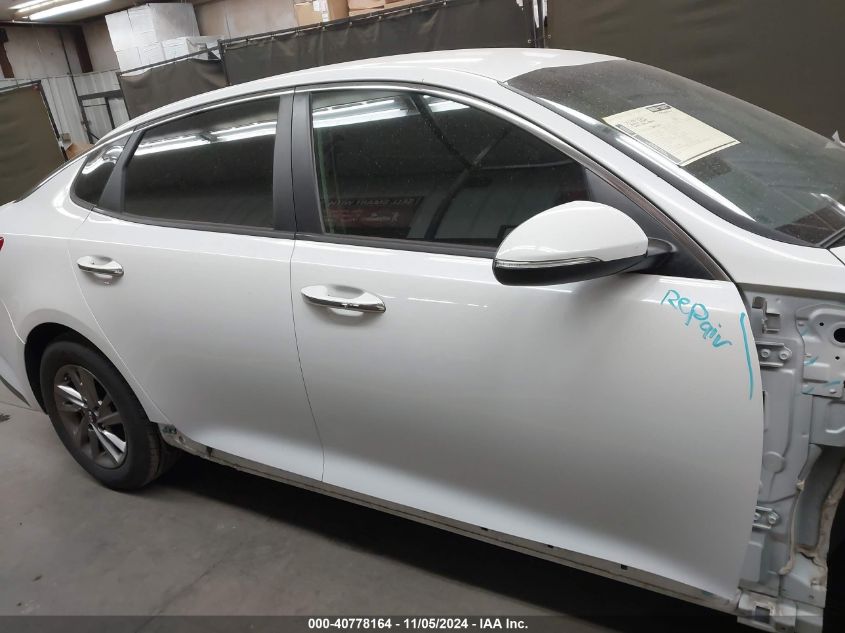 2019 Kia Optima Lx VIN: 5XXGT4L36KG342203 Lot: 40778164