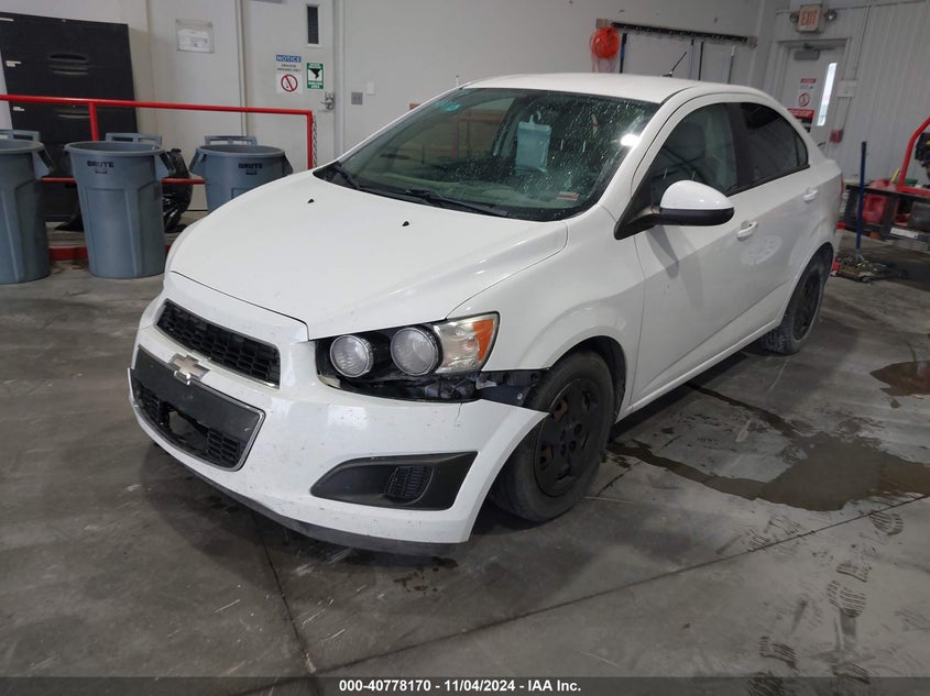2014 CHEVROLET SONIC VIN: 1G1JA5SH6E4155498