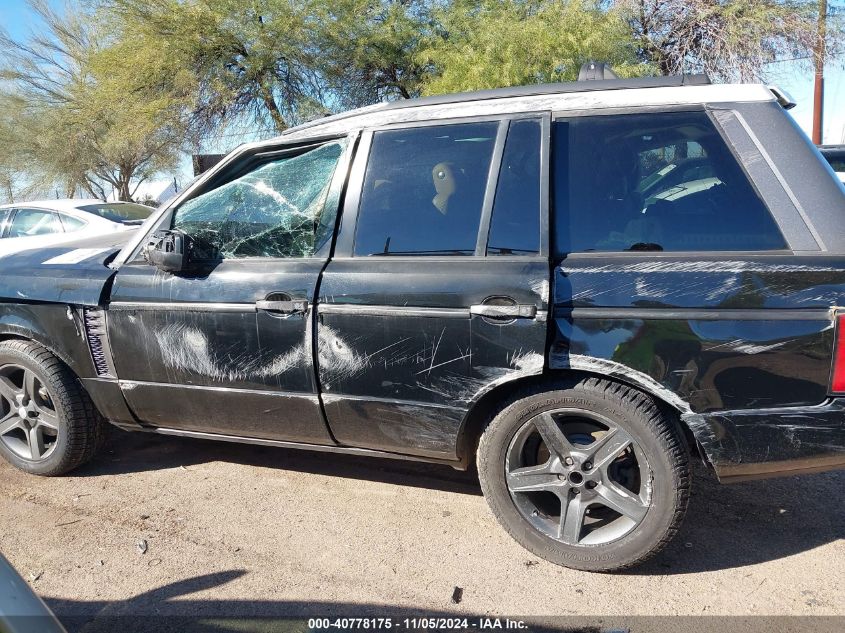 2011 Land Rover Range Rover Hse VIN: SALMF1D43BA346696 Lot: 40778175