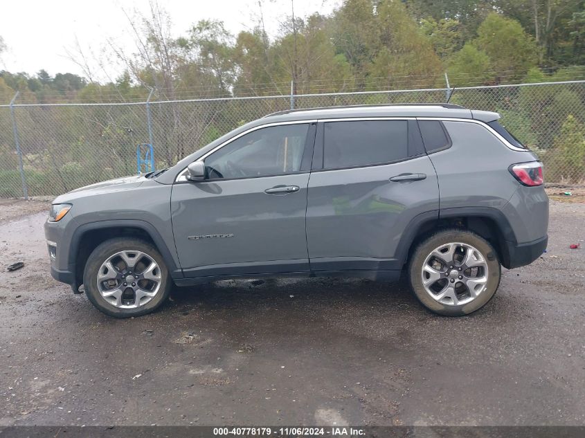 2020 Jeep Compass Limited Fwd VIN: 3C4NJCCB7LT154603 Lot: 40778179