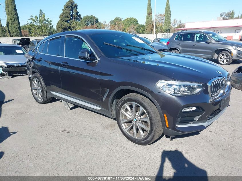 2019 BMW X4 xDrive30I VIN: 5UXUJ3C57KLG54956 Lot: 40778187