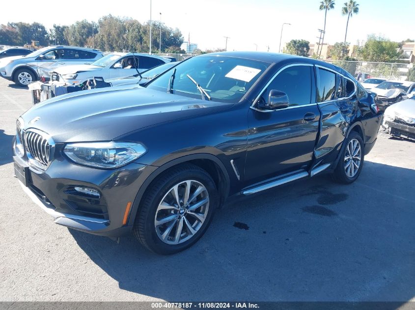 2019 BMW X4 xDrive30I VIN: 5UXUJ3C57KLG54956 Lot: 40778187