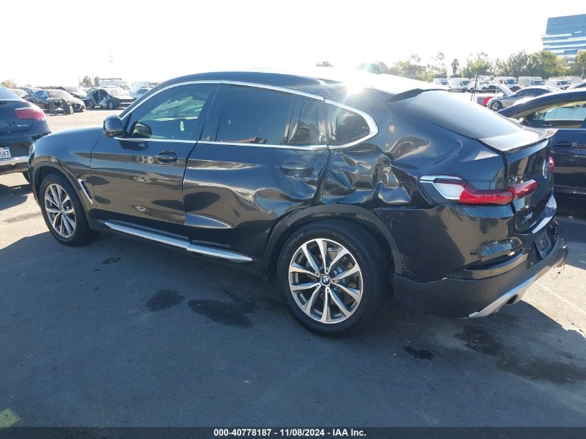 2019 BMW X4 xDrive30I VIN: 5UXUJ3C57KLG54956 Lot: 40778187