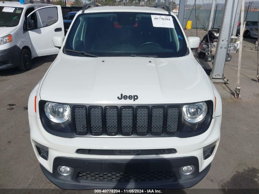 2019 Jeep Renegade Altitude Fwd VIN: ZACNJABB3KPK68476 Lot: 40778204