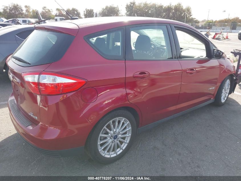 2013 Ford C-Max Hybrid Se VIN: 1FADP5AU6DL508303 Lot: 40778207