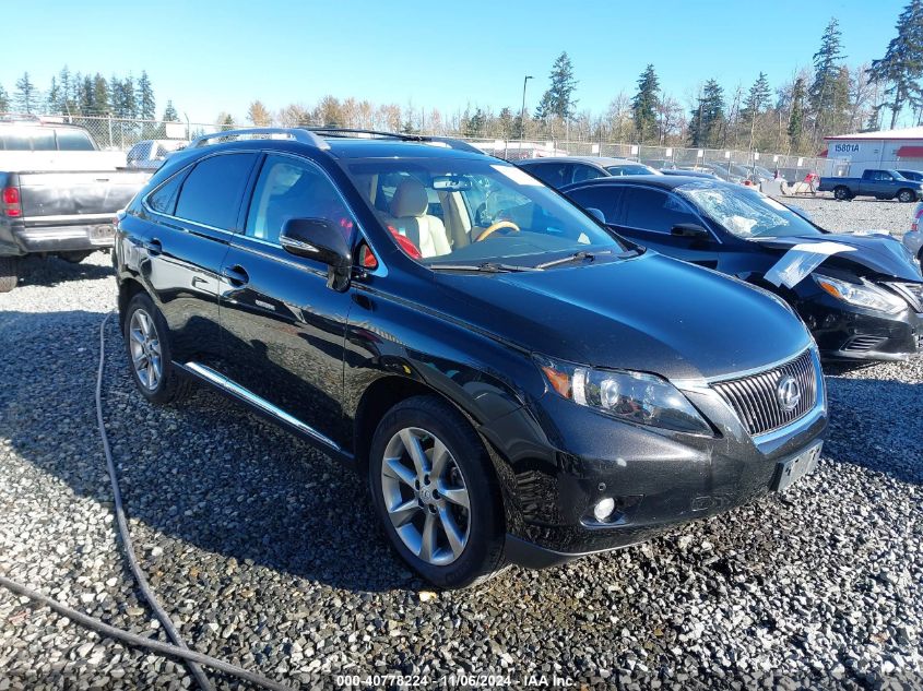 2012 Lexus Rx 350 VIN: 2T2BK1BA1CC136822 Lot: 40778224