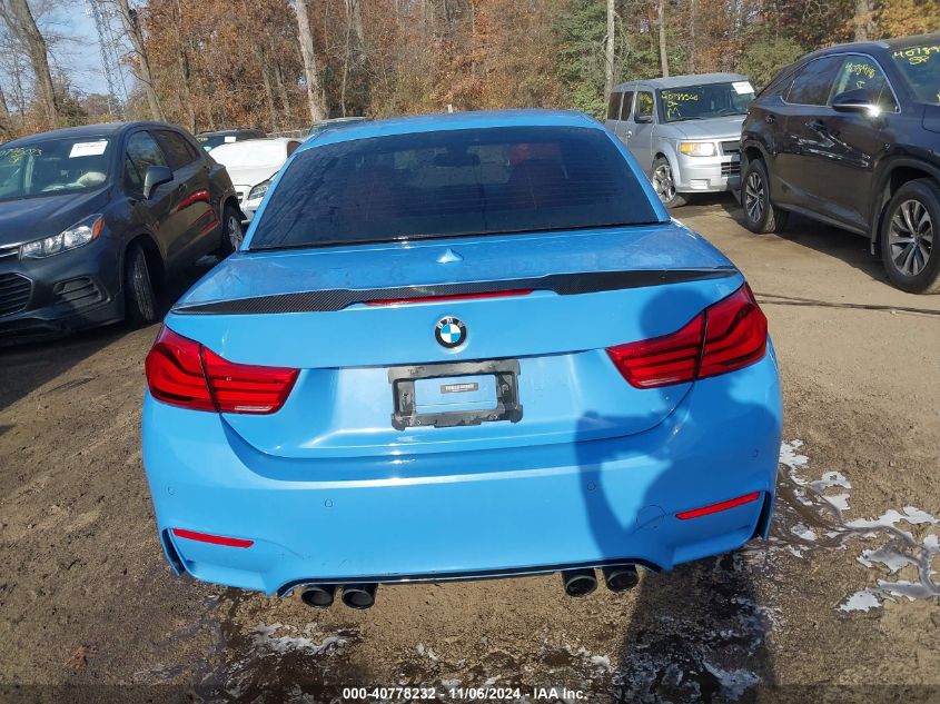 2019 BMW M4 VIN: WBS4Z9C5XKEJ63711 Lot: 40778232