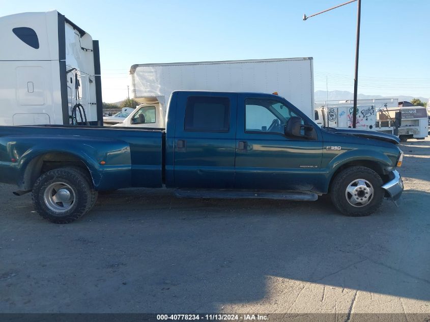 2002 Ford F-350 Lariat/Xl/Xlt VIN: 1FTWW32F52EB24069 Lot: 40778234