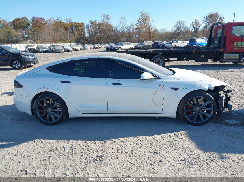 2017 Tesla Model S 60/75 VIN: 5YJSA1E15HF178562 Lot: 40778235